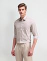 Arrow Manhattan Slim Fit Textured Shirt