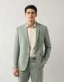 Arrow Tailored Fit Solid Two Piece Suit