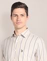 U.S. Polo Assn. Cutaway Collar Vertical Stripe Shirt