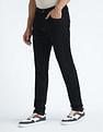 Flying Machine Slash Slim Tapered Fit Rinsed Jeans
