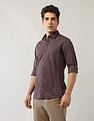 Arrow Sport Textured Pure Cotton Shirt