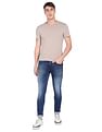 Flying Machine Mid Rise Clean Look Stone Wash Jeans