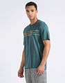 Tommy Hilfiger Gold Embroidered Cotton T-Shirt
