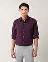 Arrow Newyork Horizontal Striped Manhattan Slim Fit Shirt