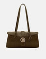 U.S. Polo Assn. Women Ash Textured Shoulder Bag