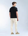 Flying Machine Solid Relaxed Fit Knitted Joggers