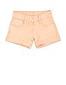 U.S. Polo Assn. Kids Mid Rise Solid Shorts
