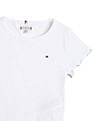 Tommy Hilfiger Kids Girls Texture Slim-Fit Cotton T-Shirt
