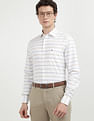 Tommy Hilfiger Dobby Striped Regular Fit Shirt