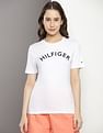 Tommy Hilfiger Crew Neck Brand Print Varsity T-Shirt