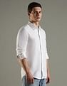 Tommy Hilfiger Solid Slim Fit Cotton Shirt