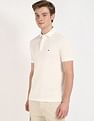 Tommy Hilfiger Solid Regular-Fit Cotton Polo Shirt