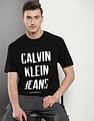 Calvin Klein Illusion Logo Print Relaxed T-Shirt