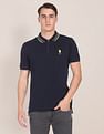 U.S. Polo Assn. Pure Cotton Solid Polo Shirt