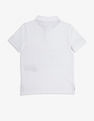 Tommy Hilfiger Kids Boys Embroidered Logo Regular Fit Cotton Polo T-Shirt