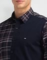 Arrow Sport Manhattan Slim Fit Tartan Checked Shirt