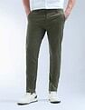 Flying Machine Mid Rise Slash Slim Tapered Fit Trouser