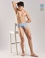 Calvin Klein Underwear Low Rise Solid Multi Briefs - Pack of 4