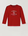 Tommy Hilfiger Kids Boys Transitional Monotype Foil T-Shirt