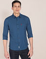 U.S. Polo Assn. Button Down Collar Cotton Check Casual Shirt