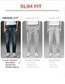 Flying Machine Freddie Slim Straight Mid Rise Jeans