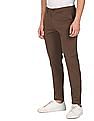 U.S. Polo Assn. Austin Tapered Fit Solid Trousers
