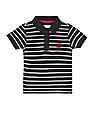 U.S. Polo Assn. Kids Boys Horizontal Stripe Cotton Polo Shirt