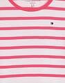 Tommy Hilfiger Girls Pink Horizontal Striped T-Shirt