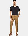 U.S. Polo Assn. Austin Slim Fit Solid Trousers