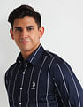 U.S. Polo Assn. Denim Co. Vertical Stripe Slim Shirt