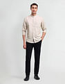 U.S. Polo Assn. Denim Co. Slim Fit Poplin Linen Shirt