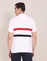 U.S. Polo Assn. USA Flag Embroidered Pique Polo Shirt