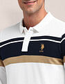 U.S. Polo Assn. Solid Pattern Slim Fit Polo Shirt