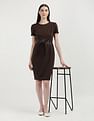 Calvin Klein Scuba Crepe Dress