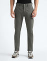 Flying Machine Slash Slim Tapered Fit Solid Chinos