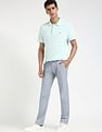 Tommy Hilfiger Solid Slim-Fit Cotton Polo Shirt