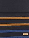 U.S. Polo Assn. Contrast Stripe Tassel Hem Muffler