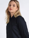Tommy Hilfiger Solid Lace Feminine Shirt