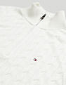 Tommy Hilfiger Classic Cotton Cable Zip Mock Sweatshirt