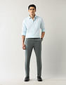 Arrow Mid Rise Autoflex Dobby Trousers