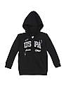 U.S. Polo Assn. Kids Long Sleeve Brand Print Sweatshirt