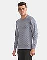 U.S. Polo Assn. Denim Co. Star Print Crew Neck Sweater
