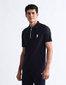 USPA Active Solid Slim Fit Polo Shirt