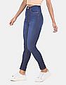 Flying Machine Women Twiggy Super Skinny Fit Whiskered Jeans