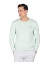 Arrow Sports Solid Crew Neck Sweat Shirt