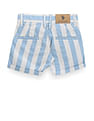 U.S. Polo Assn. Kids Boys Vertical Stripe Cotton Shorts