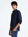 Flying Machine Horizontal Stripe Slim Fit Shirt