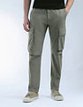 Flying Machine Relaxed Tapered Fit Twill Cargo