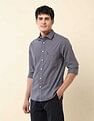 U.S. Polo Assn. Geometric Printed Tailored Fit Shirt