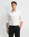 Arrow Windowpane Checked Slim Fit Shirt